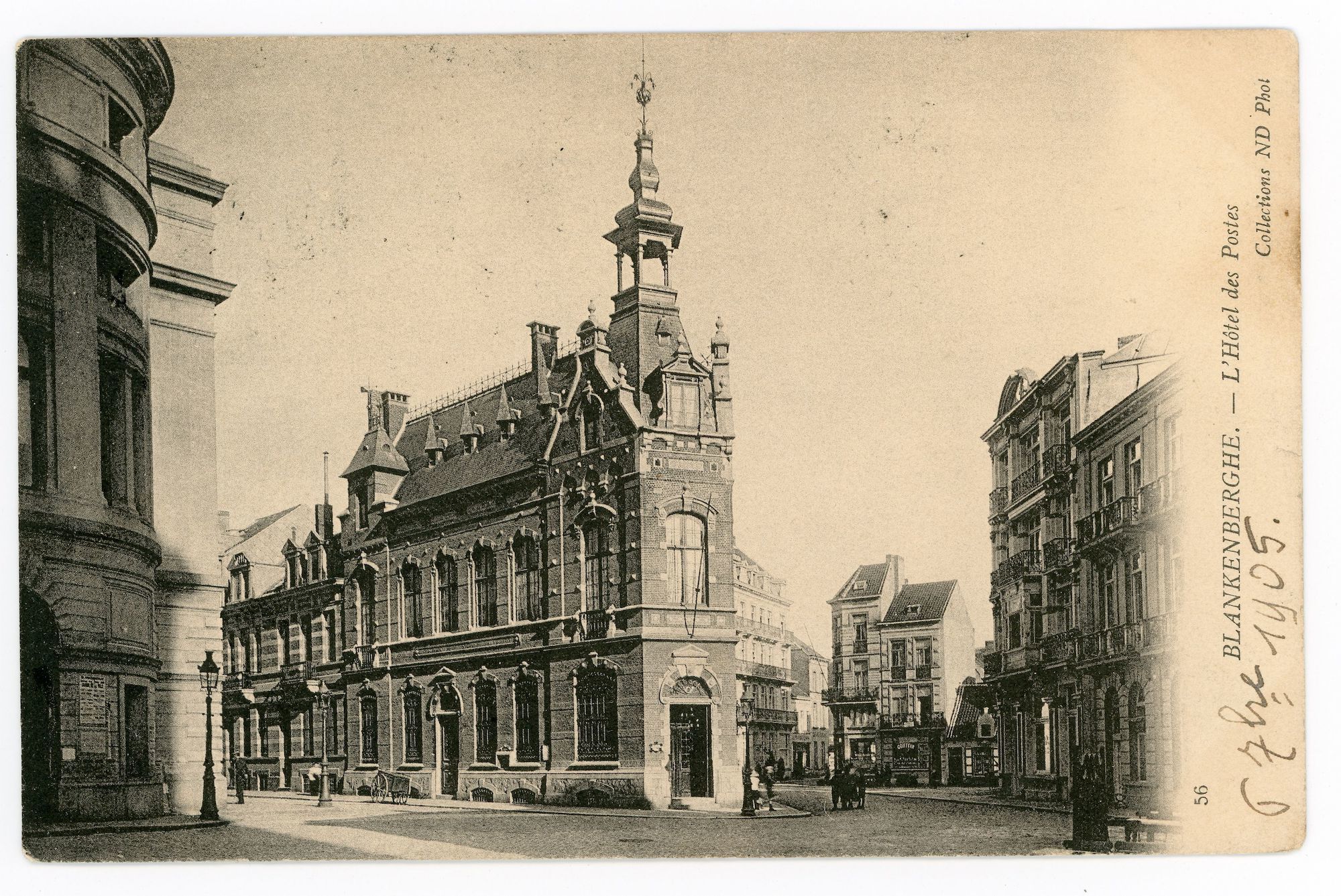 1905 De oude post copyright beeldbank Kusterfgoed