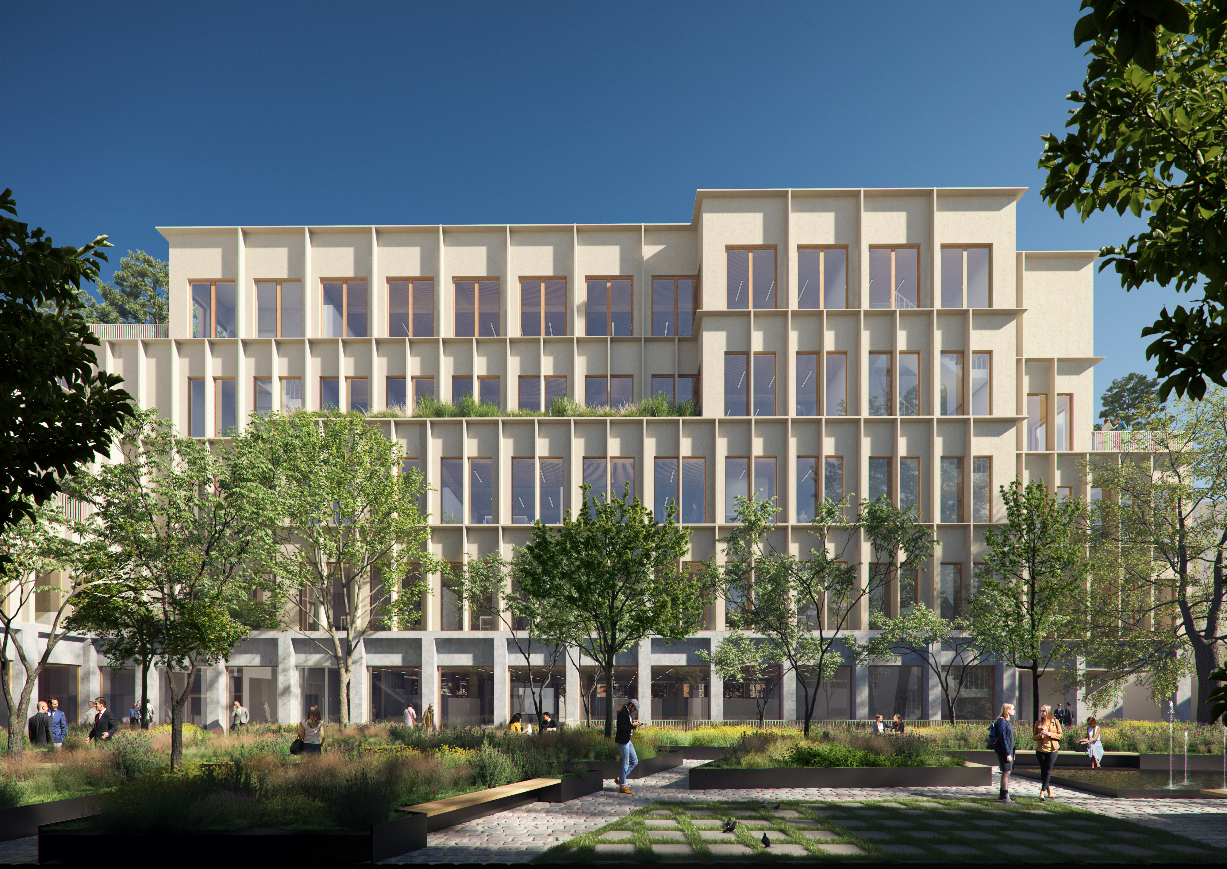 B architecten Roeselare Binnentuin THIRD