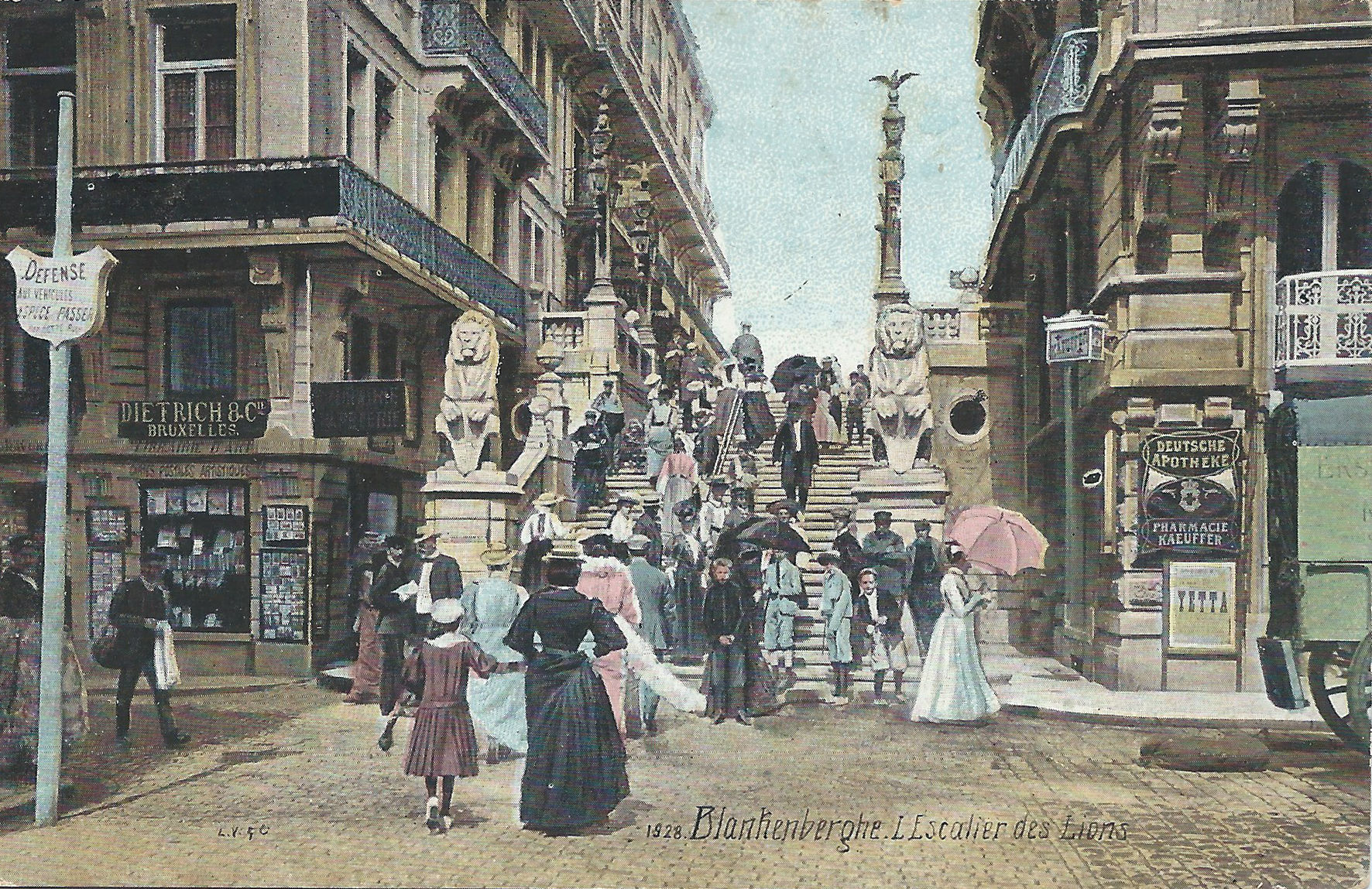 1928 Kerkstraattrap copyright beeldbank Kusterfgoed