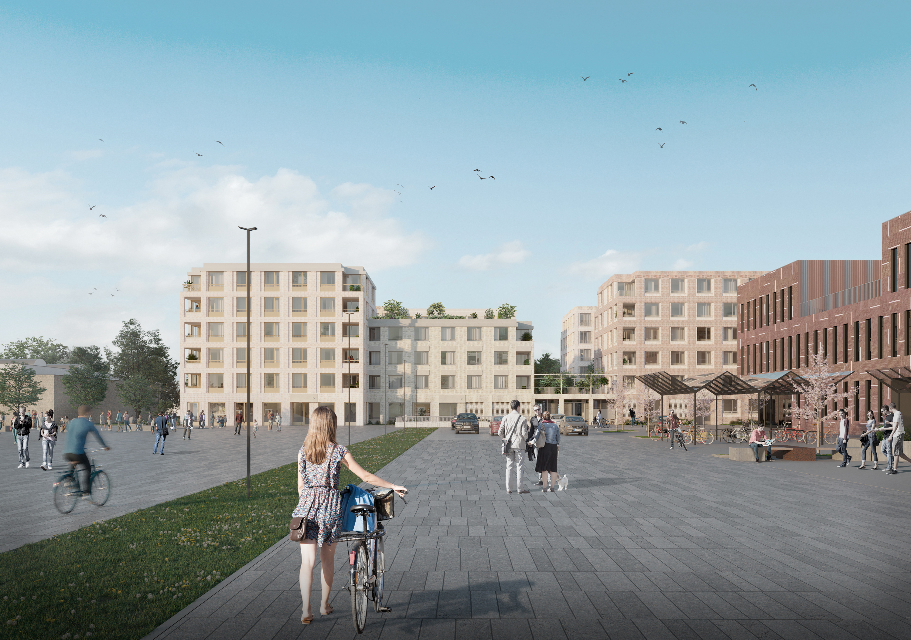2021 02 Beveren Gravenplein beeld 2 copyright Cores Development