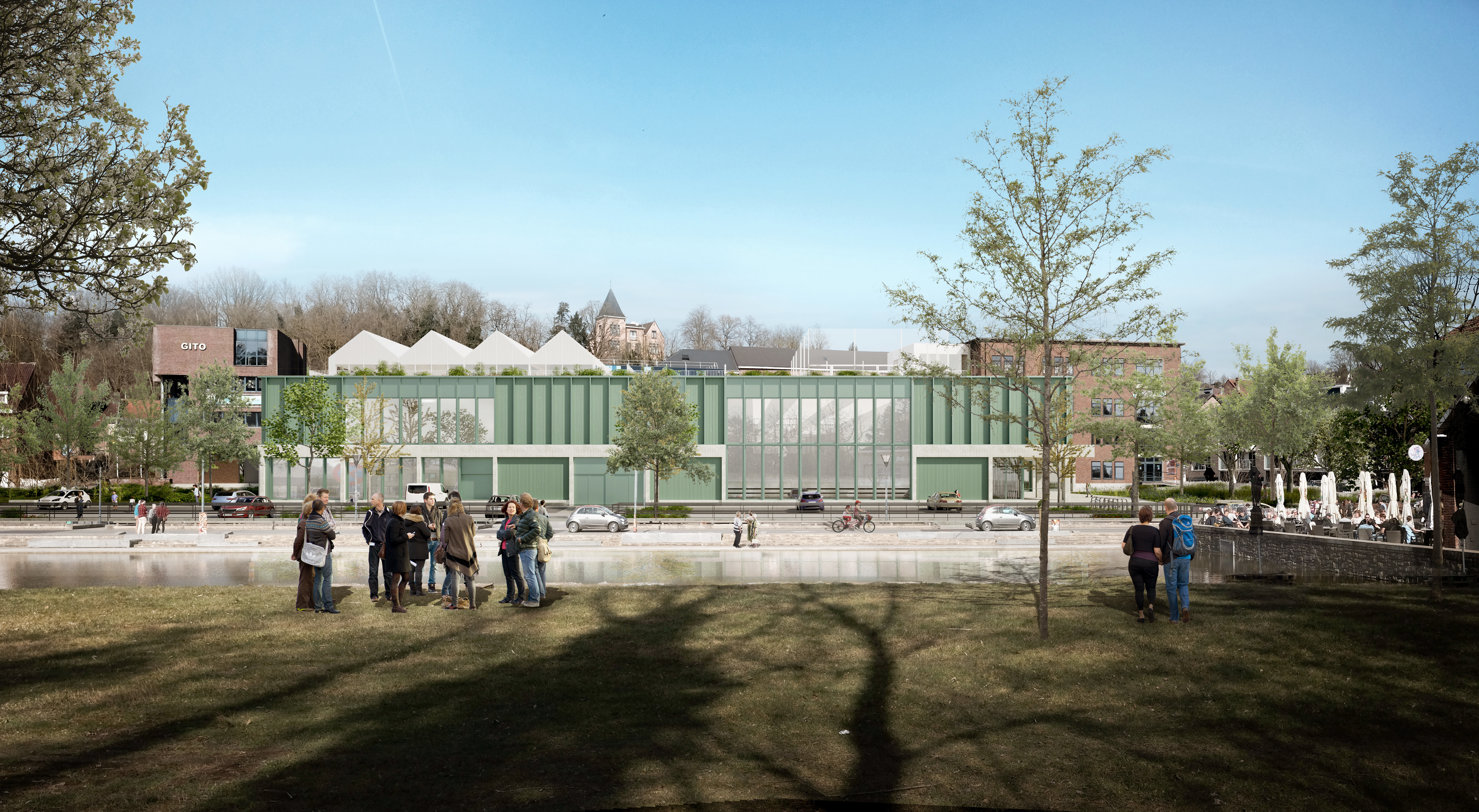 2023 41 Overijse Markthalsite 04 lake