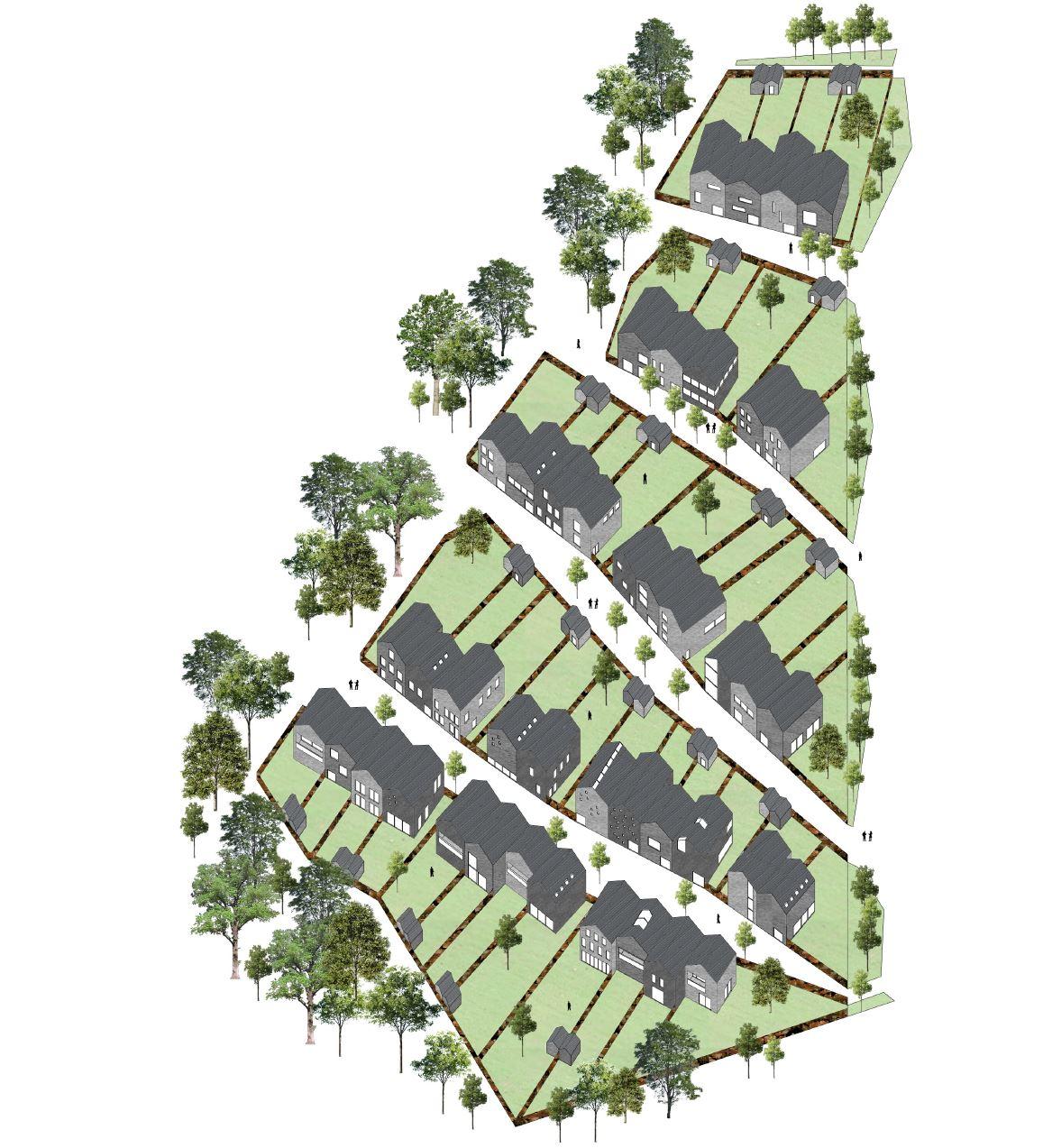 Anemoon copyright B architecten zone woonstrips