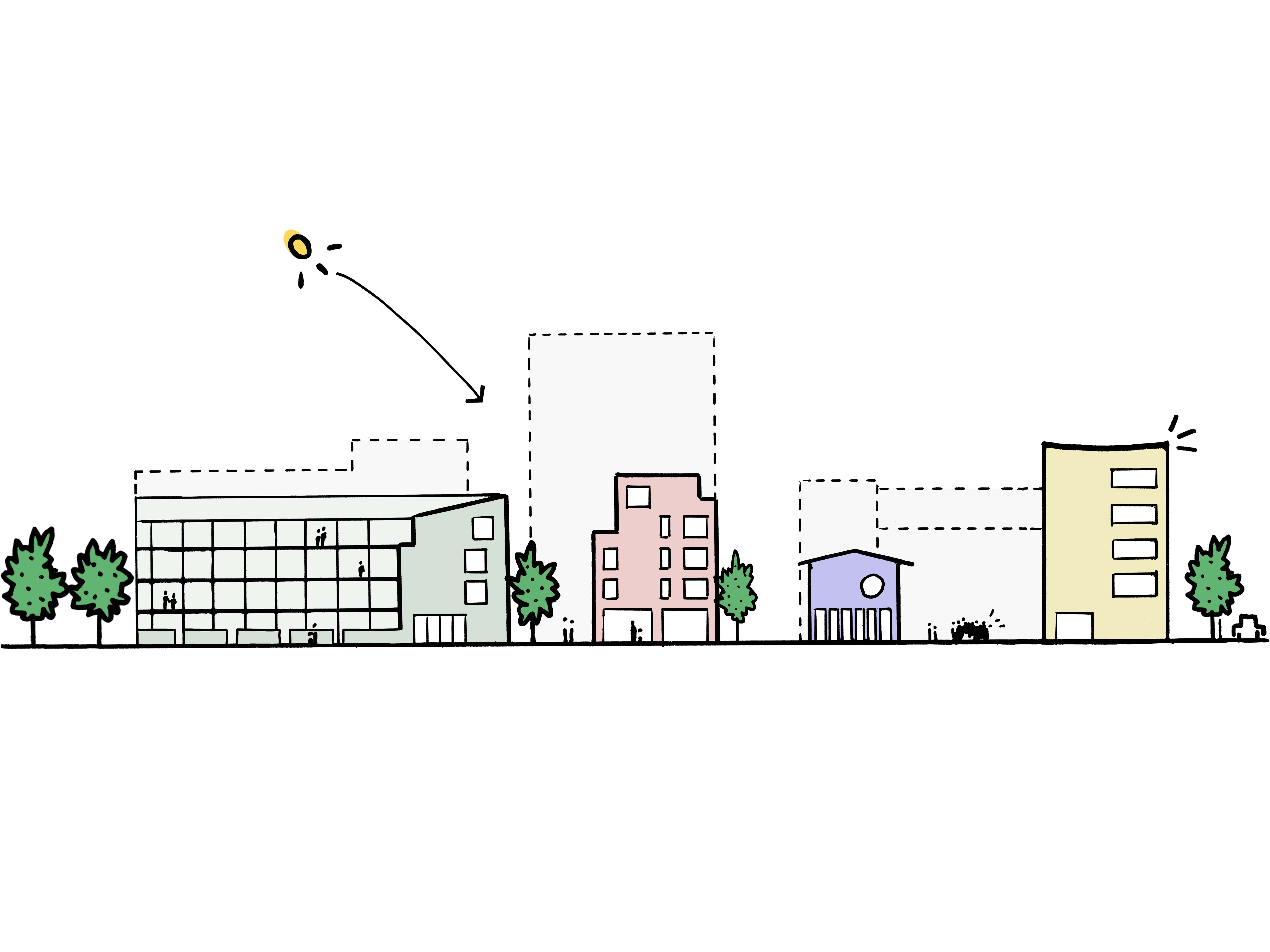 Conceptschets B architecten