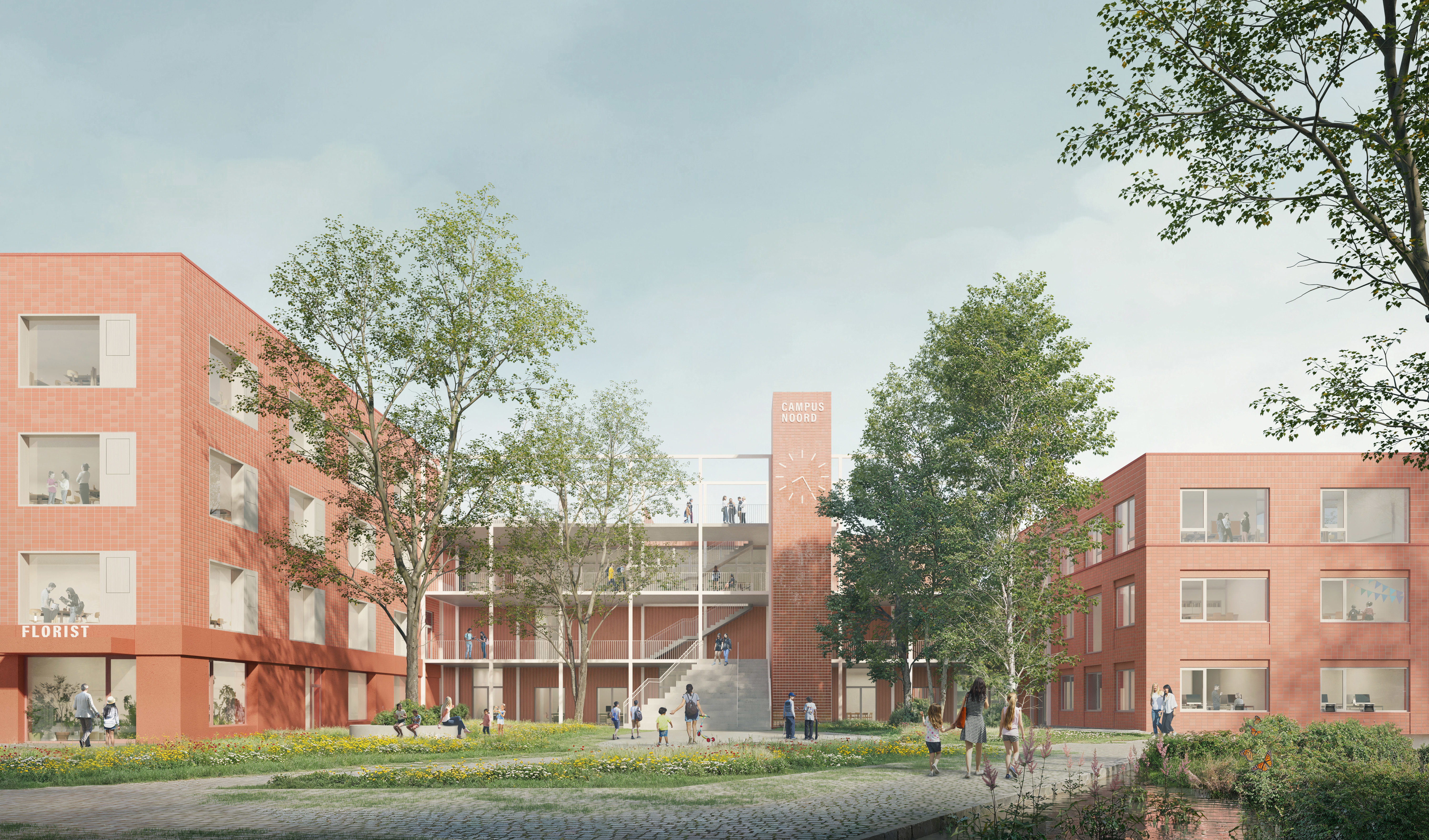 F beeld 1 Centraal inkomplein c Luce Atelier