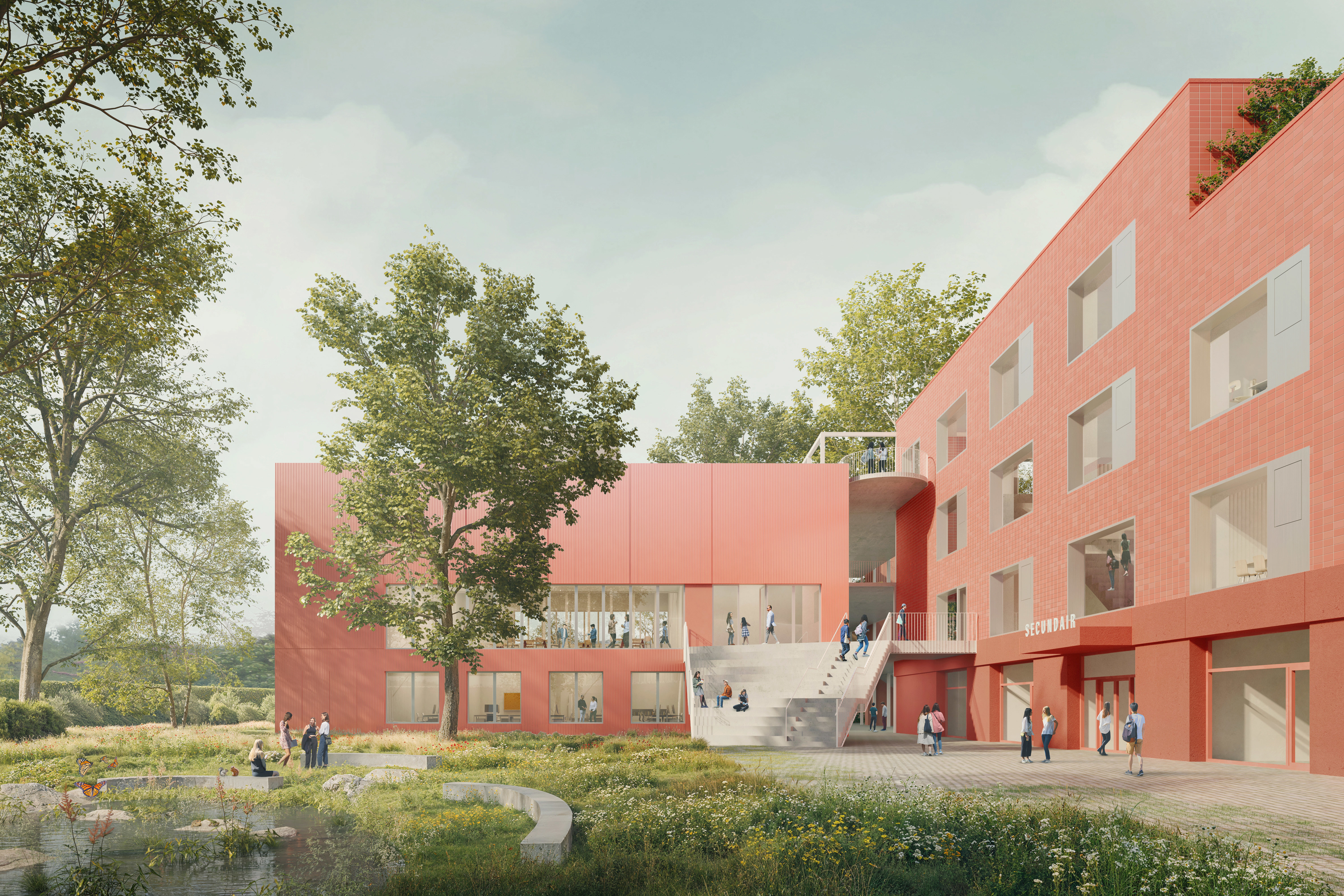 F beeld 2 Speelplein Secundair c Luce Atelier