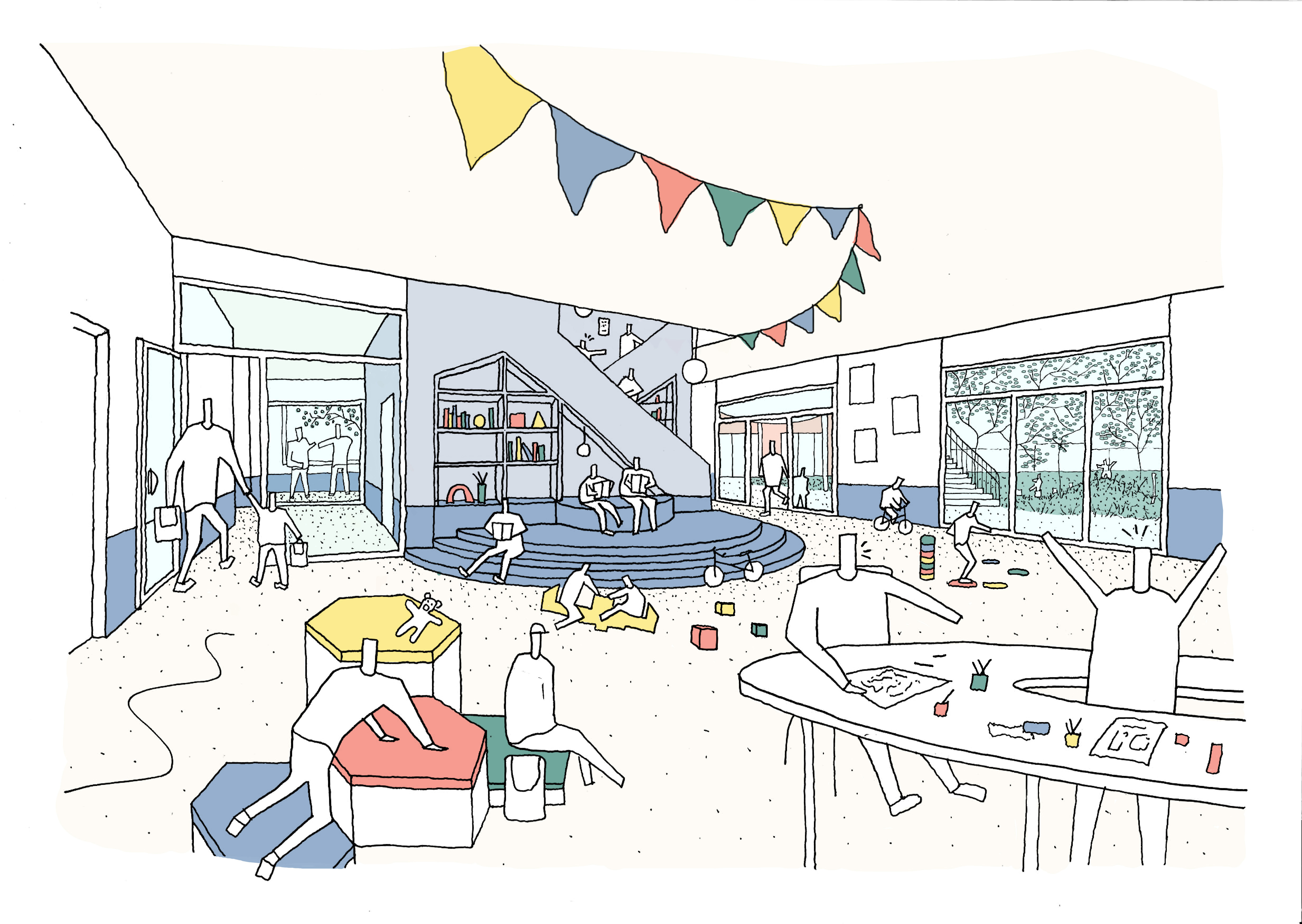 F beeld 8 Atrium Basisschool c B architecten