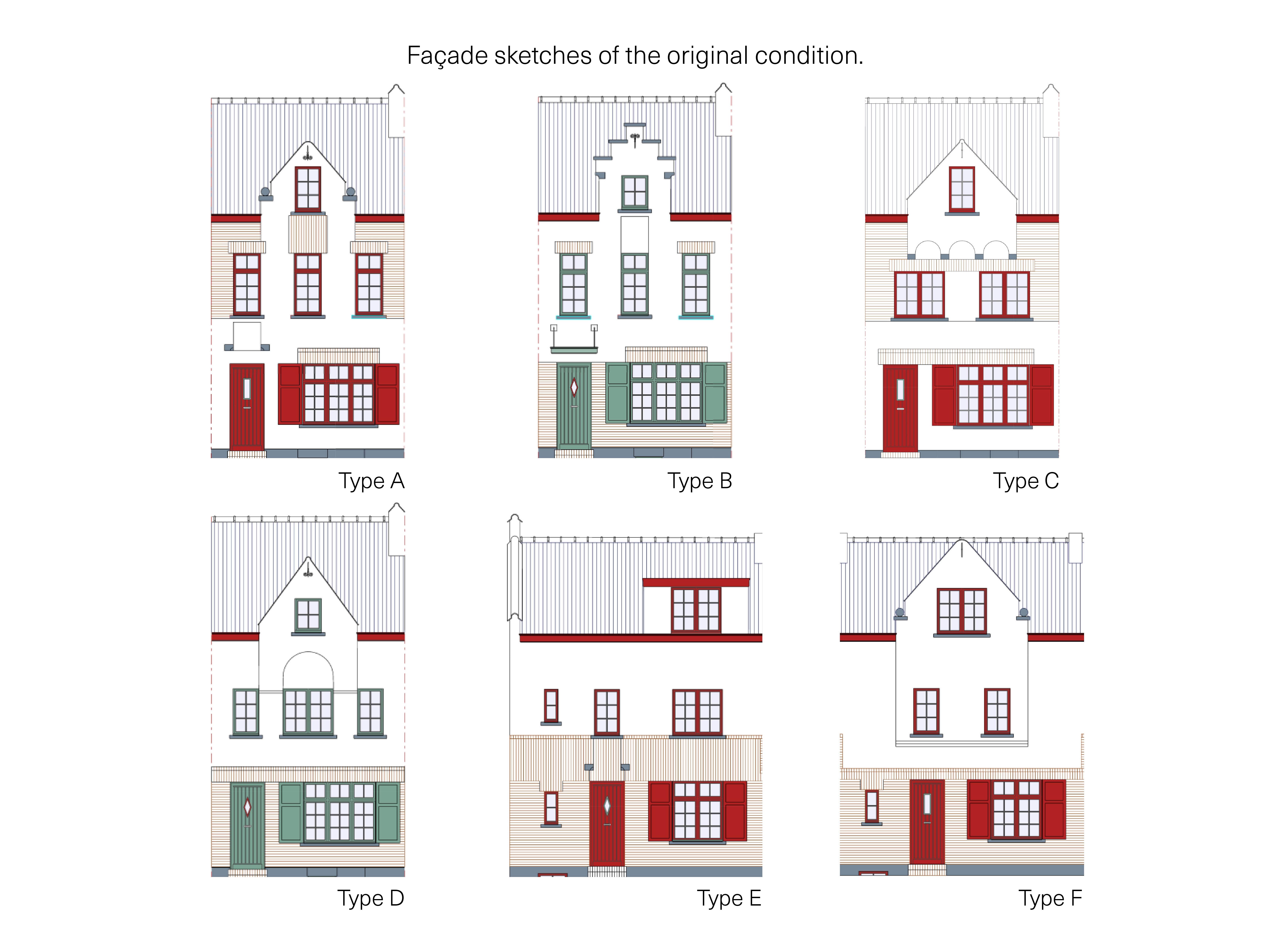 Façades originele toestand