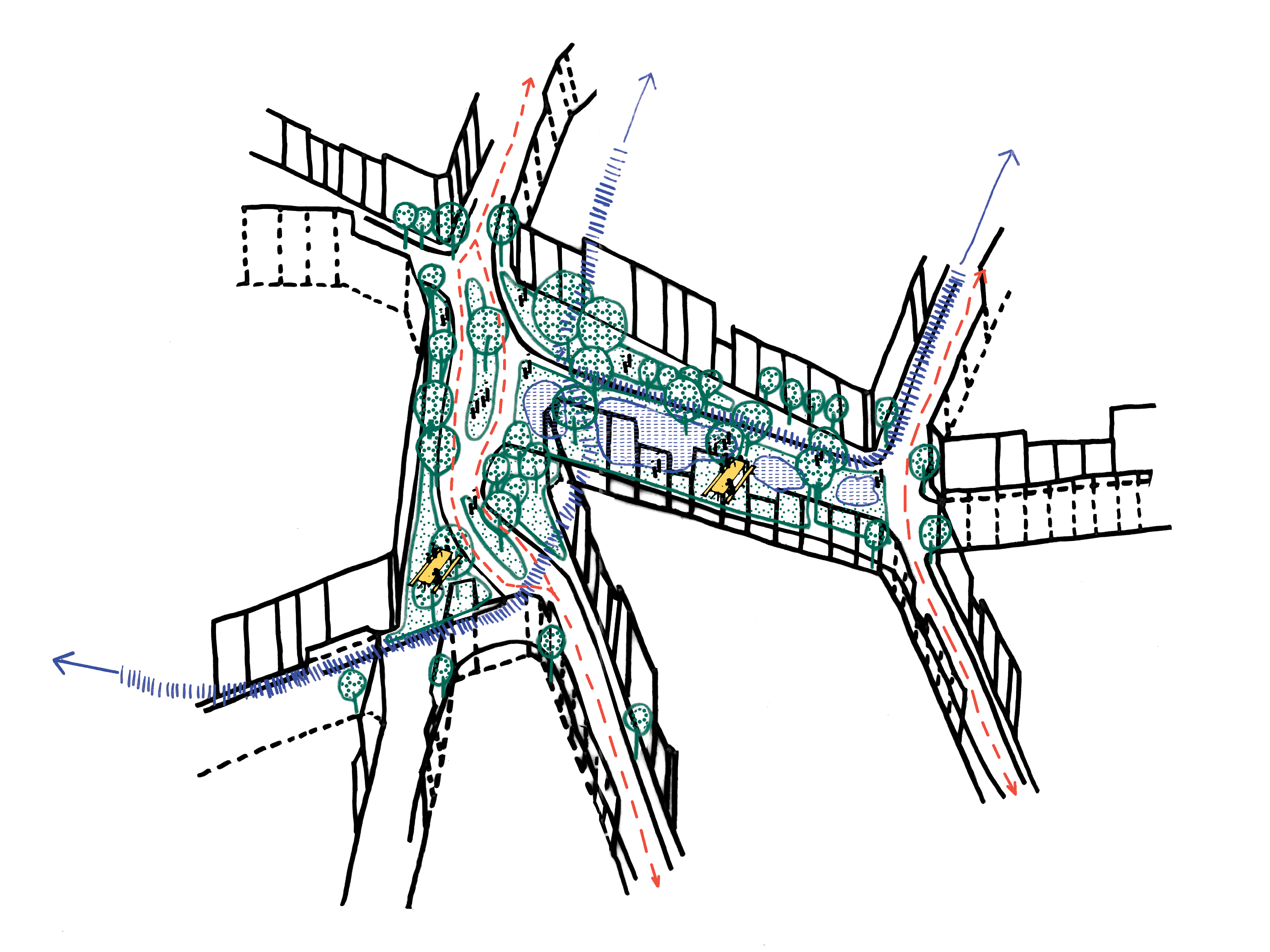 GROENINGERPLEIN schets publicatie
