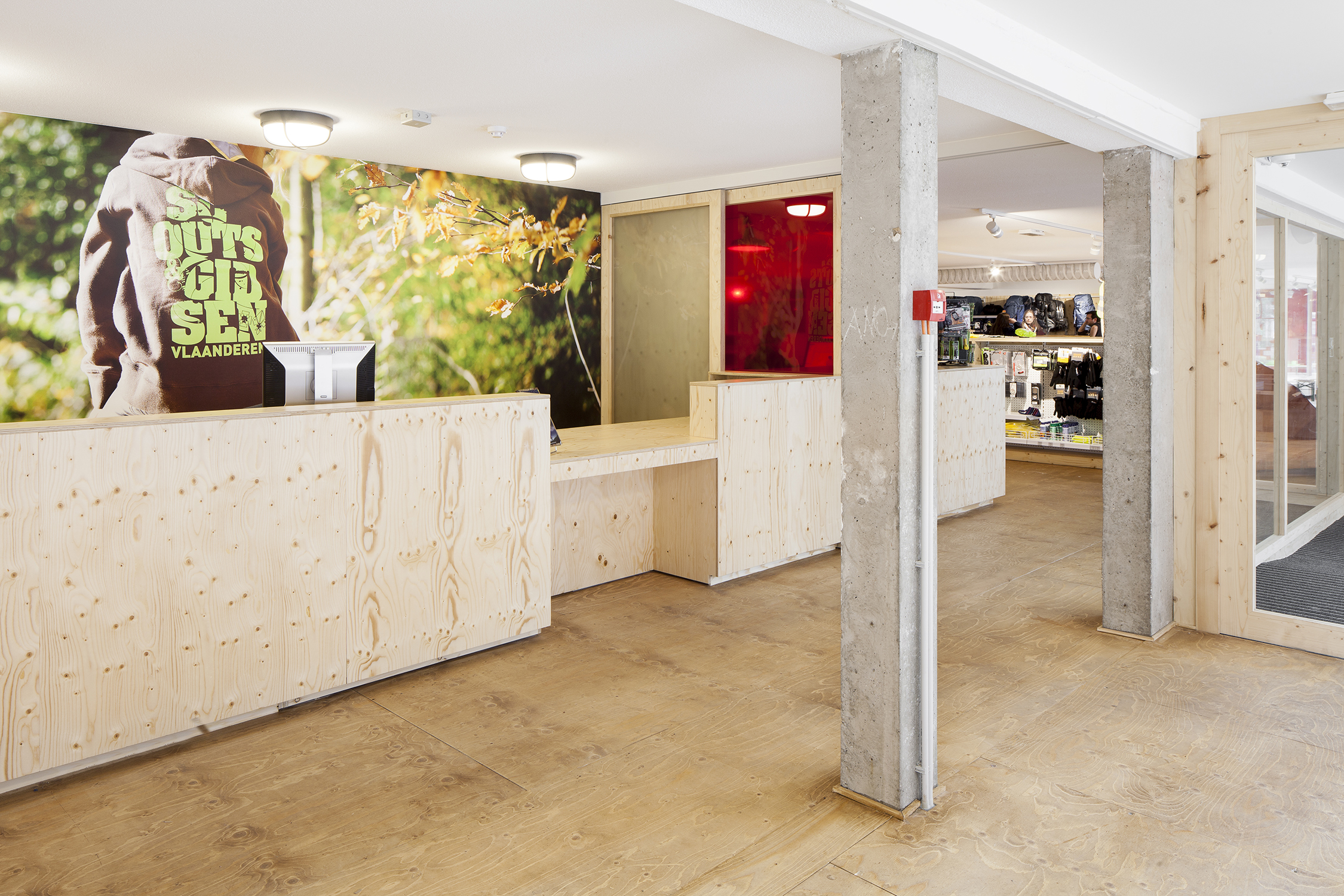 Scoutshuis Copyright Ilse Liekens 1