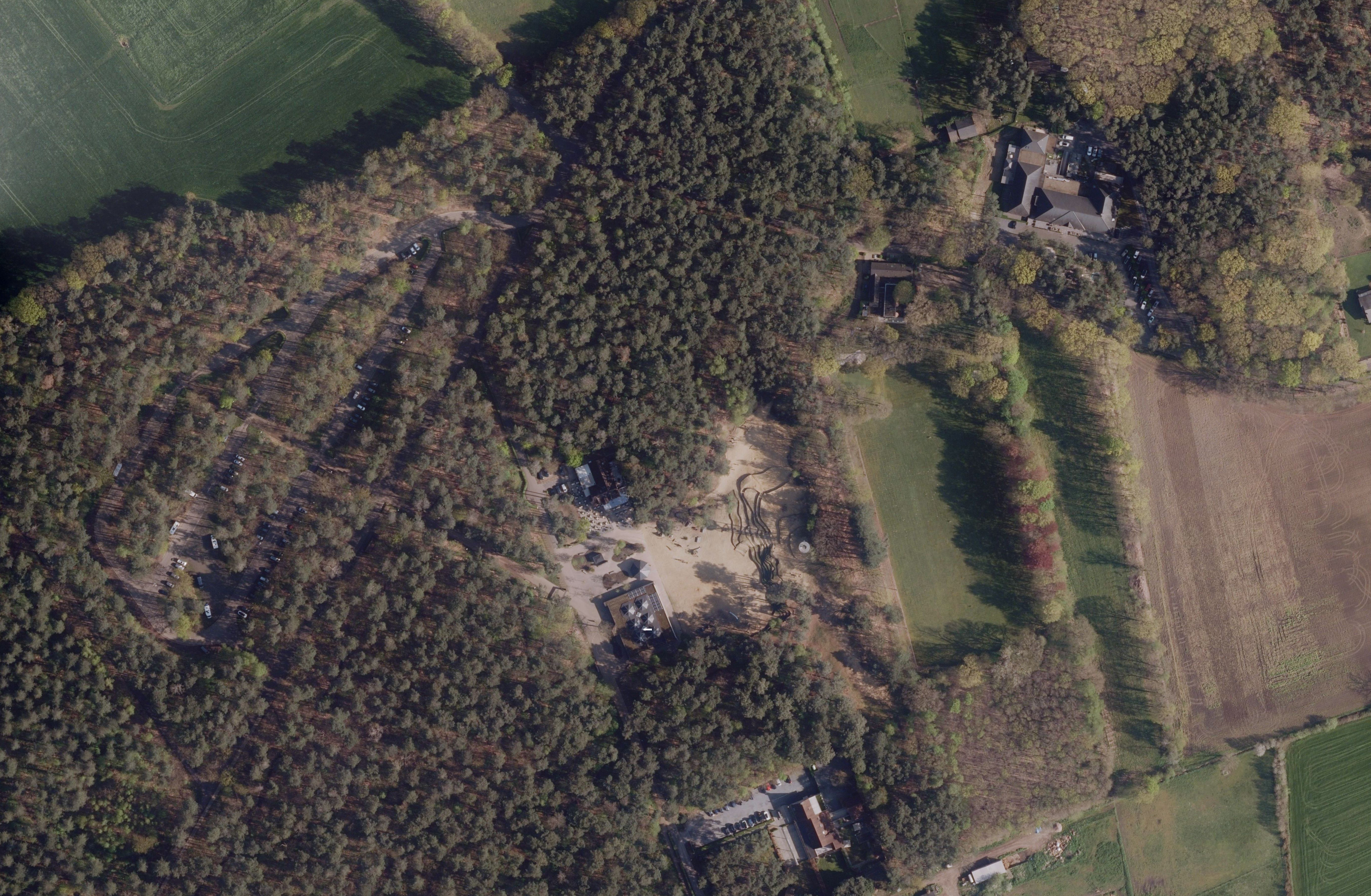 Inplantingsplan bestaande situatie