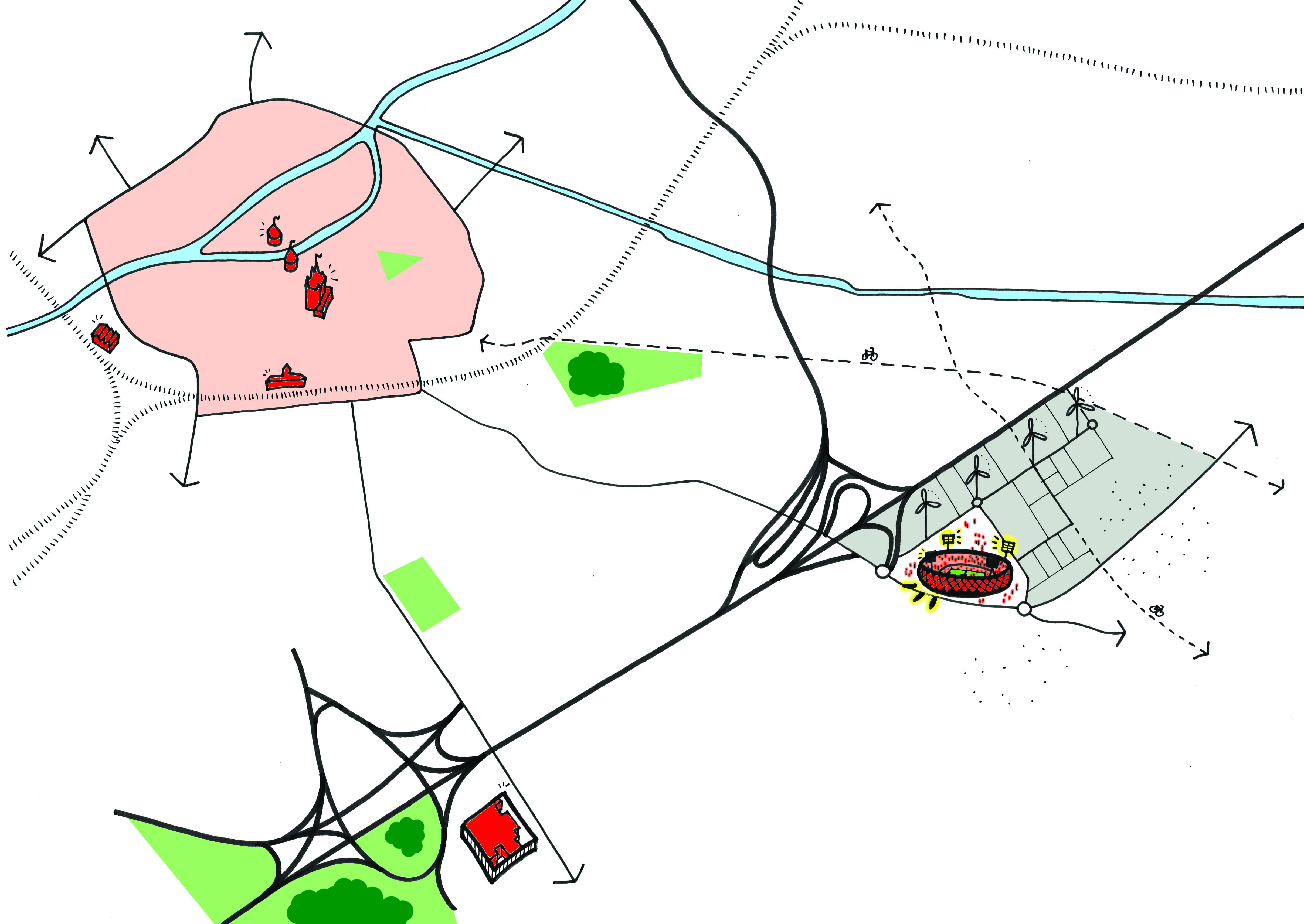 KVK Stadium copyright B architecten