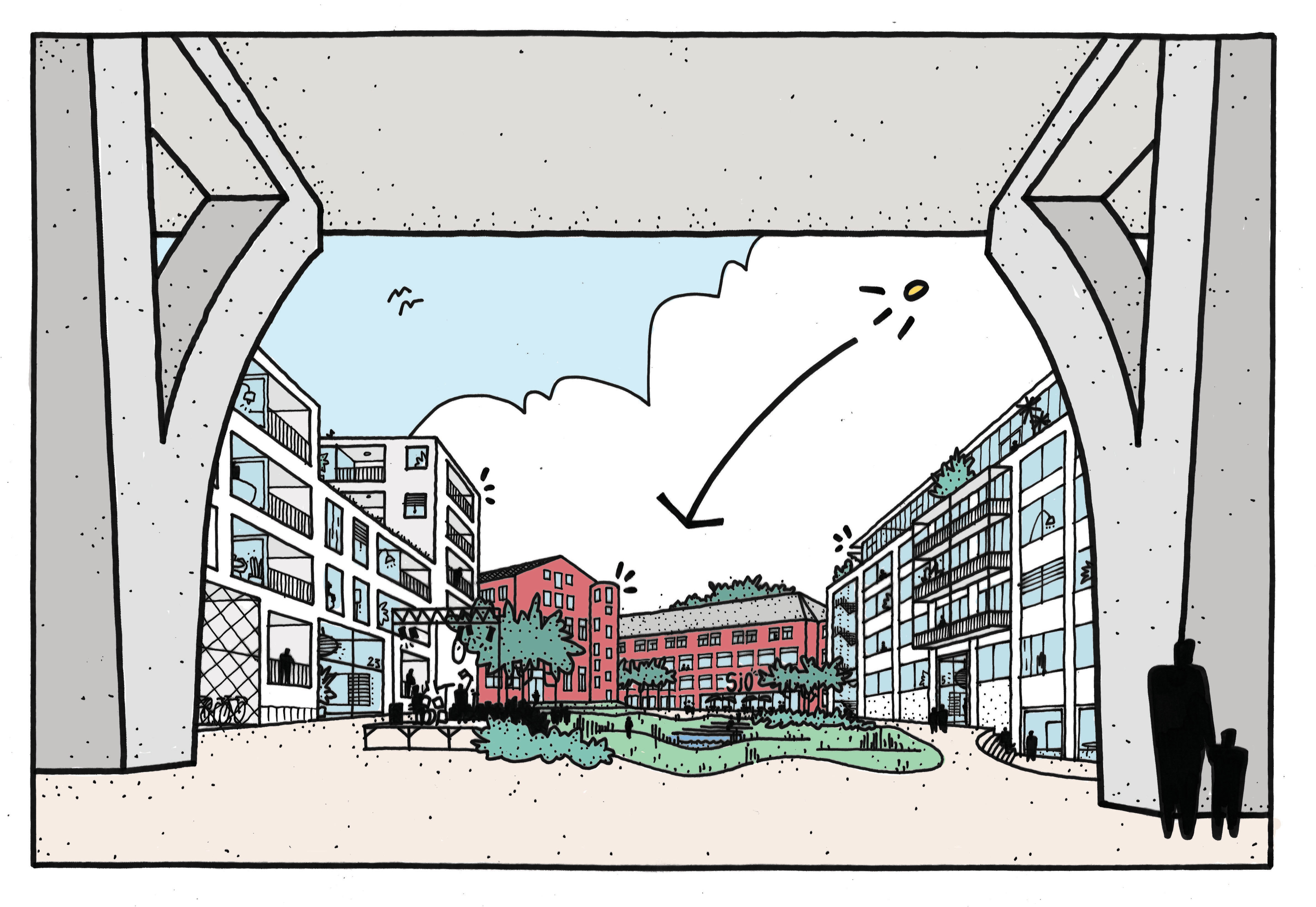 Schets Charleroi Evert Kleur New Colors