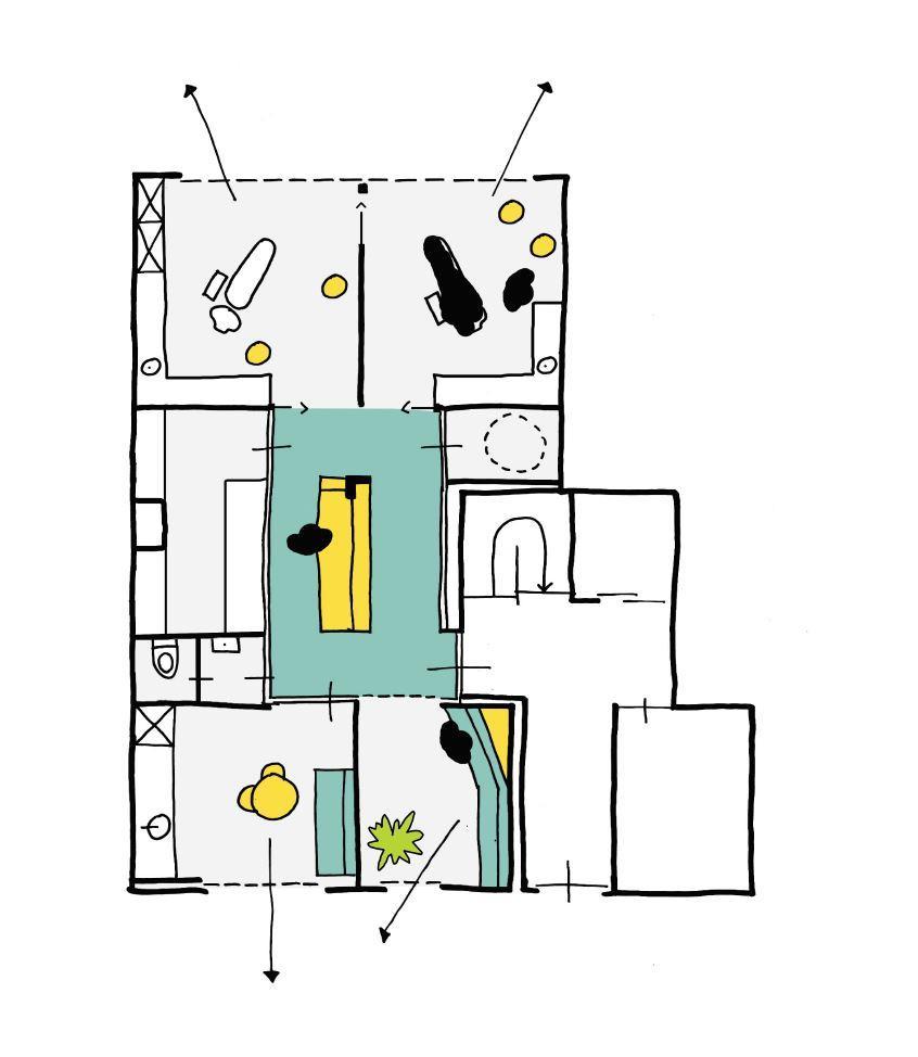 Schets Copyright B Bis Architecten